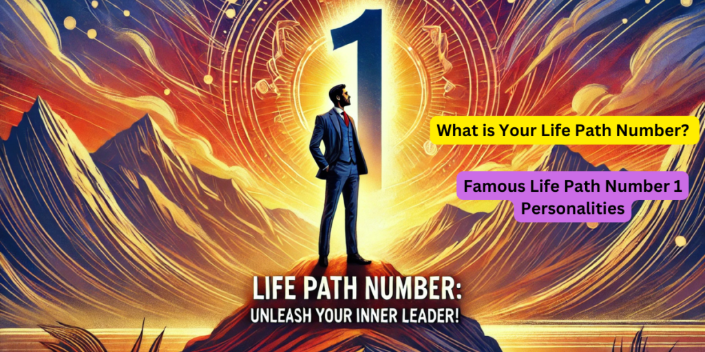 Famous Life Path Number 1 Personalities
